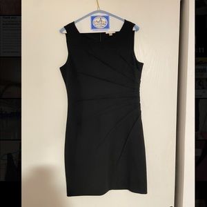 Black Rouged Dress - Calvin Klein - 10 - great condition -willing to negotiate $